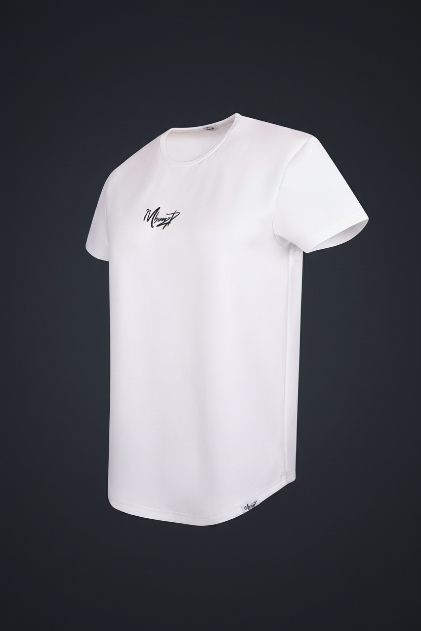 Monarch Tee White - Dark BG 5