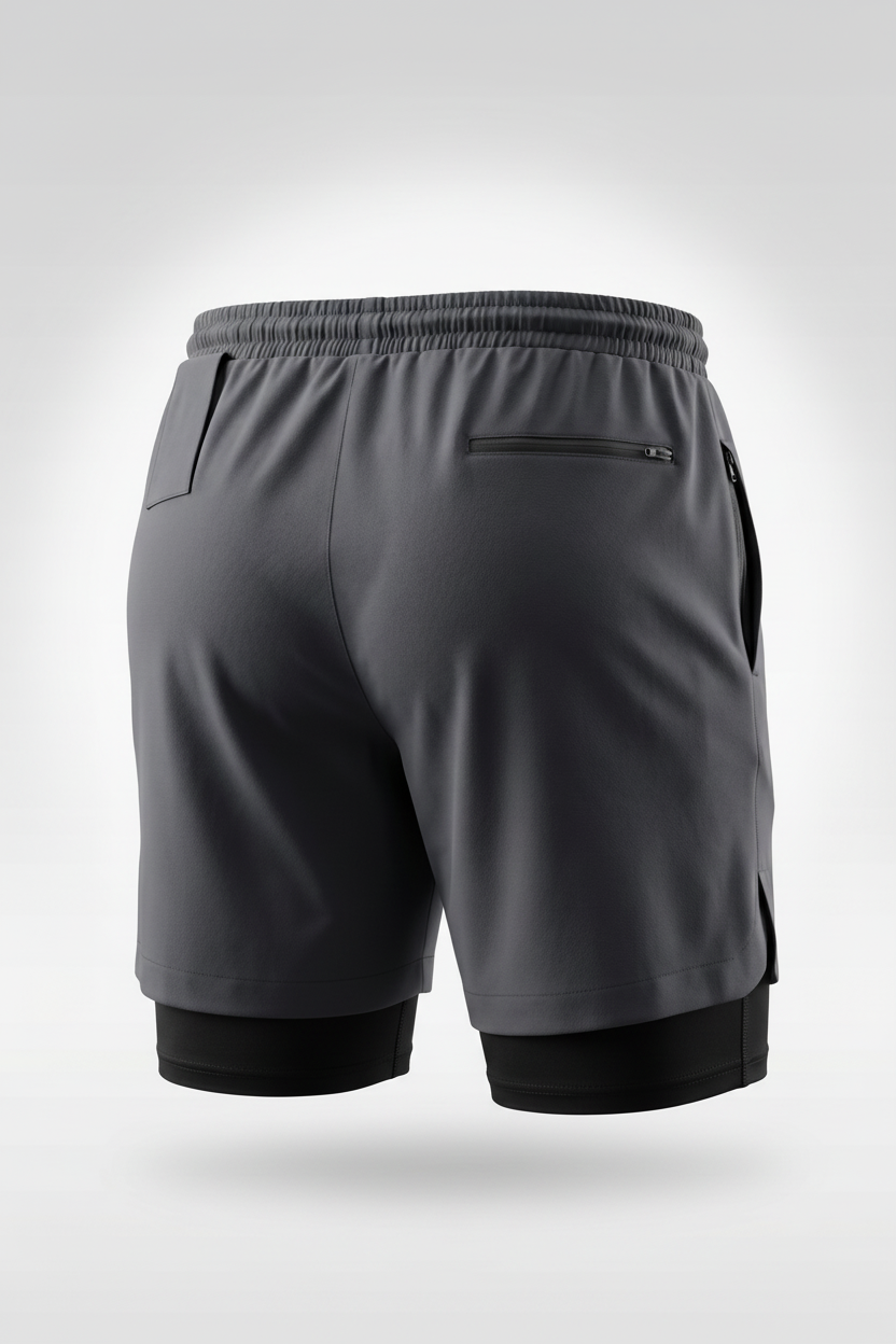 Shorts Back View - Luxury